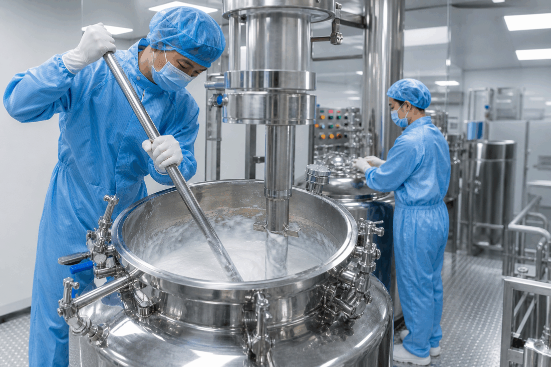 Lightweight Ceramide Barrier Day Cream formulation laboratory