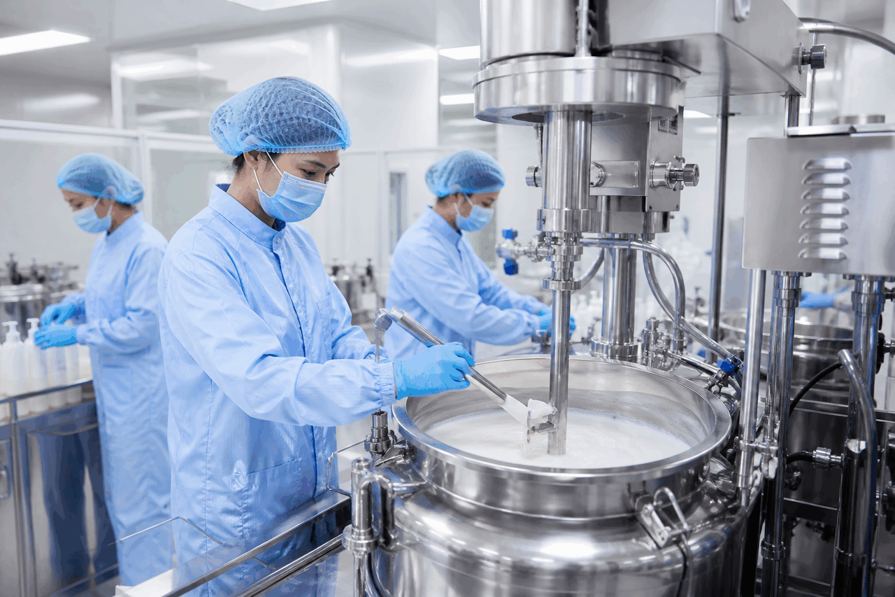 Salicylic Acid Blemish Control Lotion formulation laboratory