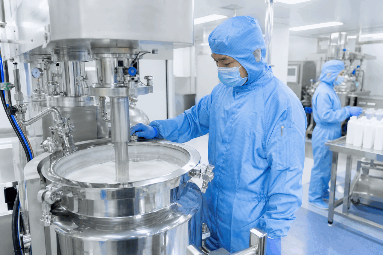 Bifida Ferment Peptide Age-Defense Lotion formulation laboratory
