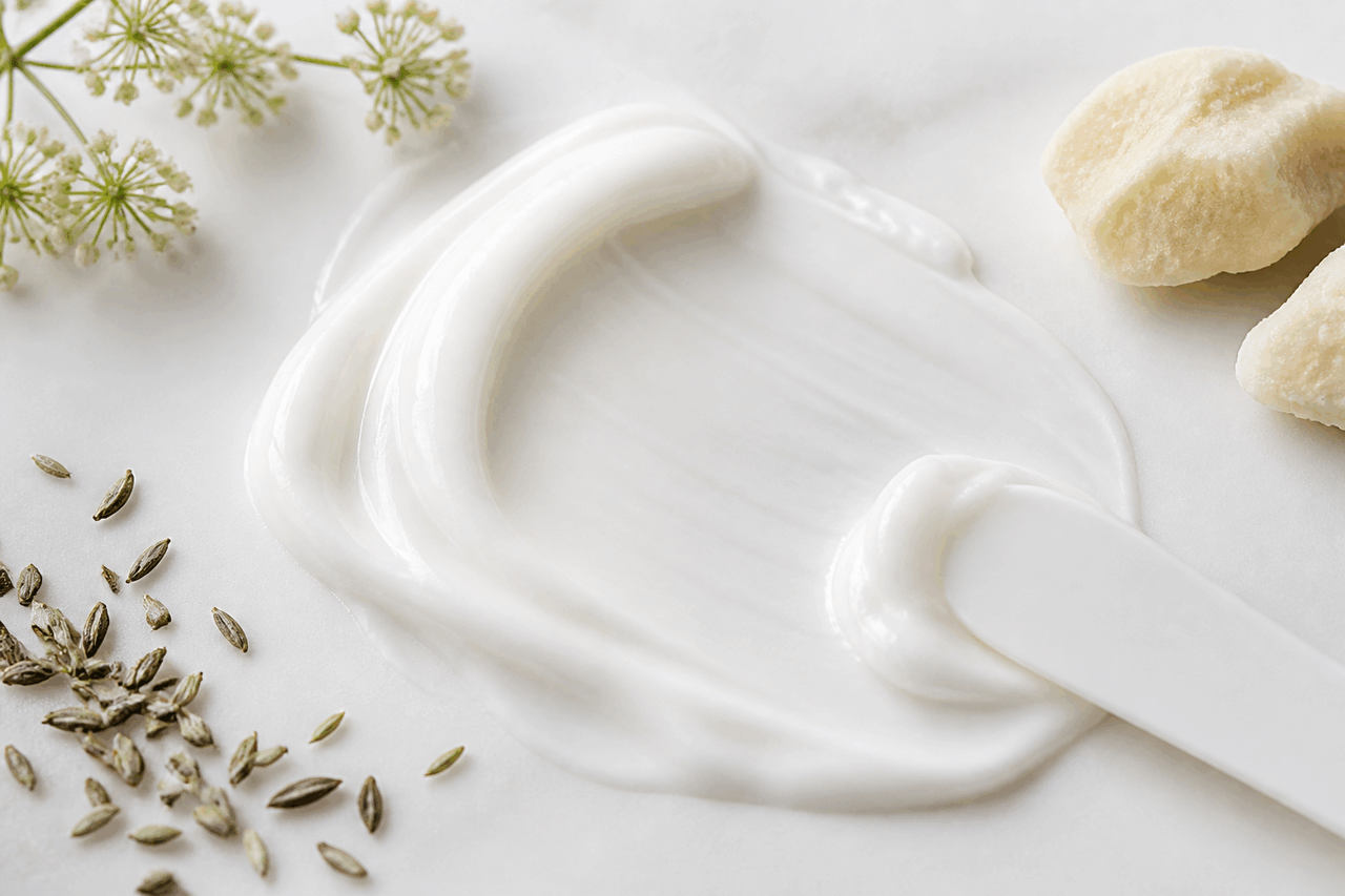 Sea Fennel Shea Hydrating Lotion cream texture