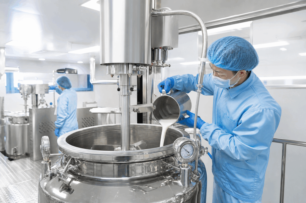 Madecassoside Botanical Brightening Lotion formulation laboratory
