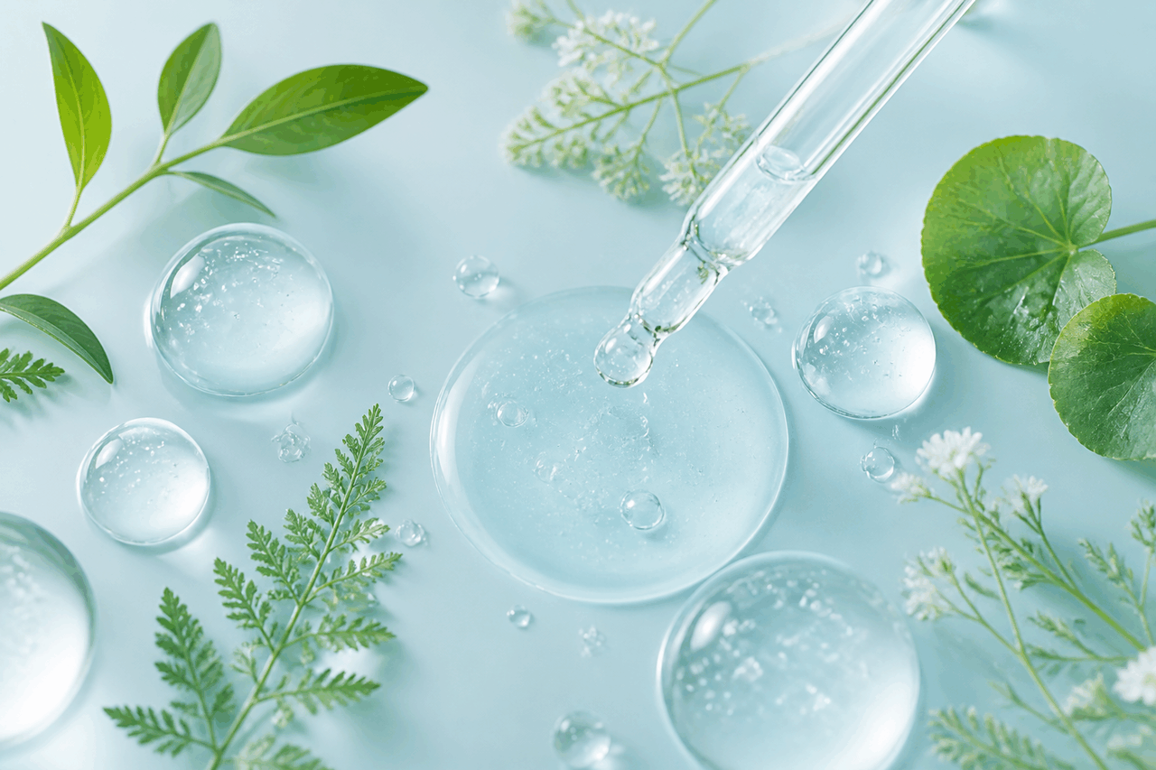 Panthenol Soothing Repair Serum formula visual