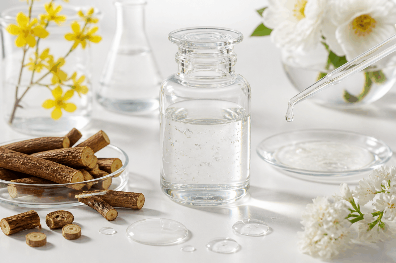 Botanical Herbal Brightening Toner formula visual