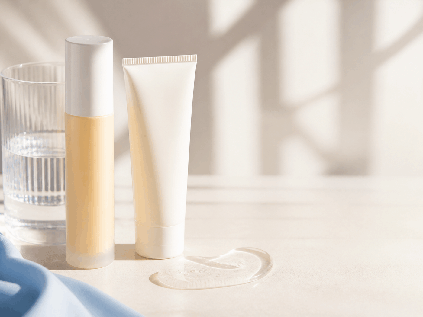 Daily facial SPF product concept