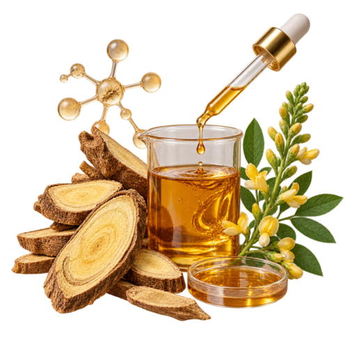 ZD-ACT-004 Sophora Root Extract Liquid ingredient visual