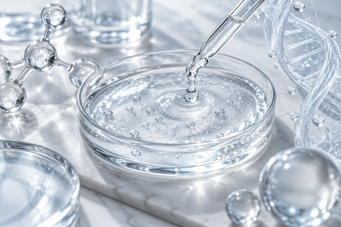 DNA collagen moisture-plumping ampoule formulation concept
